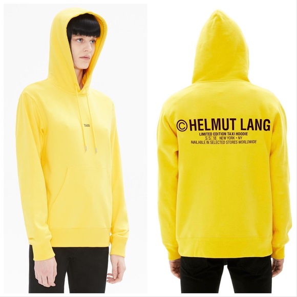 helmut lang hoodie taxi